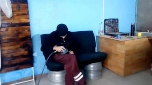 Снятие хрома с металла и полимерное нанесение краски