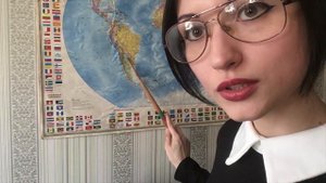 АСМР Ролевая игра, учитель географии, названия стран (урок 2)