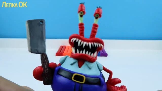 Коллекция - все СТРАШНЫЕ мульт герои ПОЖИРАТЕЛИ и EXE ИЗ ПЛАСТИЛИНА. Часть 2 _ ФИГУРКИ смотреть онлайн