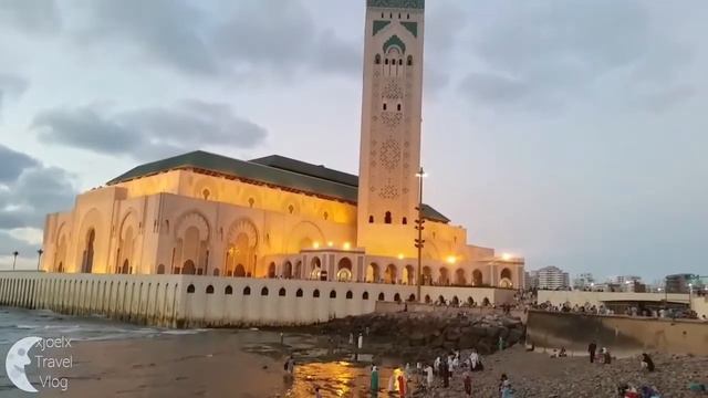 Marina Casablanca - Mosquée De Hassan II Morocco смотреть онлайн