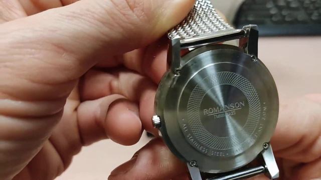 Часы Romanson TM8A23MMW(WH); распаковка и обзор. смотреть онлайн