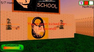 Baldi is Stuck Remastered - Baldi's Basics Mod