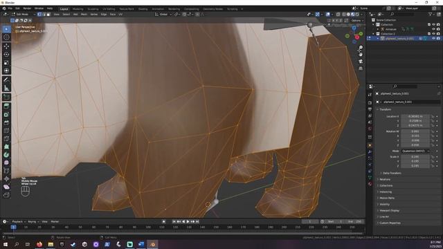 Make any 3D Model into a T Pose - Using Blender