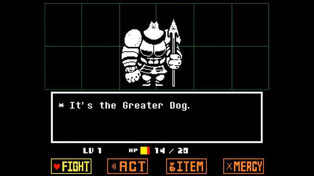 Undertale - Dogsong (Greater Dog version) смотреть онлайн