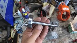 Oleo Mac Sparta 25 замена коленвала.mp4