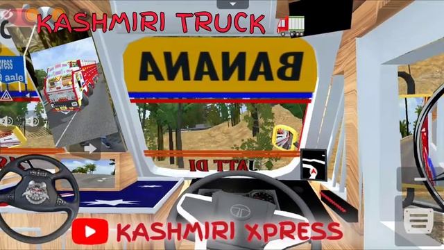 KASHMIRI TATA 4225 TRUCK MOD bussid new tata truck mod kashmiri truck mod bussid truck gaming MOD