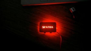 Глушка на Nissan Sentra (задней части, переднего подлокотника)
