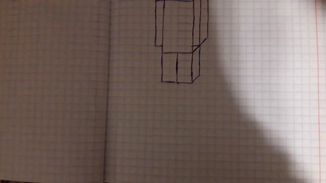 3D рисунок майнкрафт (Стив и крипер). смотреть онлайн