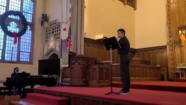 Cavatina of Norma by V.Bellini, flute and piano. Excerpt. смотреть онлайн