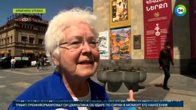 Питьевые фонтанчики проснулись в Ереване после зимовки смотреть онлайн