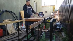 Зона Барбекю часть 2 Мойка из Слэба