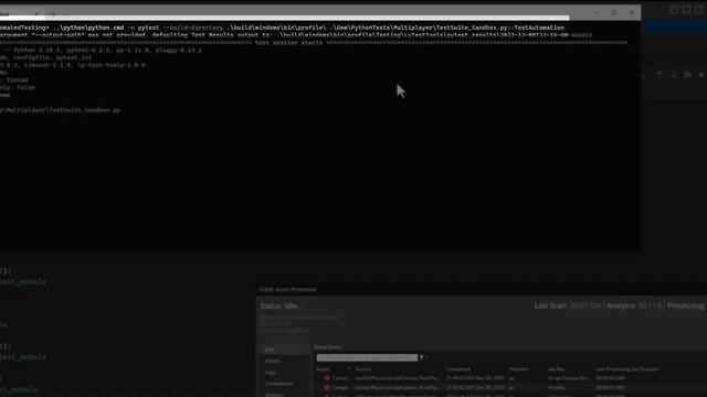 Game Dev Everyday Day 6: Running AutomatedTesting Python Tests