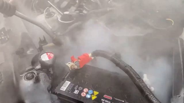 Моем двигатель паром Honda Civic смотреть онлайн