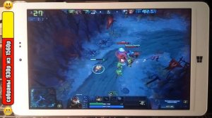DOTA 2 for the tablet Chuwi Hi8 тест игр DOTA 2 на планшете Ник и Китай