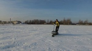 Мотобуксировщик или снегокат - а что ближе вам? Мини снегоходы в полевых условиях.