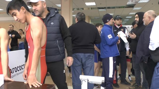 Взвешивание борцов до 44 кг, Мечиевский 2022. смотреть онлайн