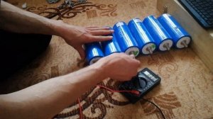 Замер напряжения литиевый титанат после балансировки