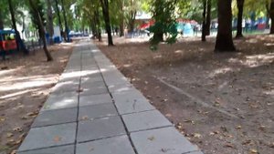Прогулка по Симферополю, Куйбышевское кольцо, детский парк, Семашко.