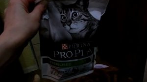 Корм для кошек сухой PURINA PRO PLAN Sterilised Optirenal Видеоотзыв (обзор) Екатерины