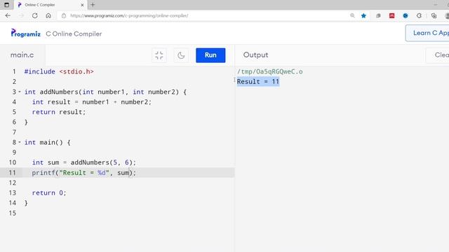 #16 C Variable Scope | C Programming For Beginners