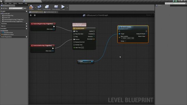 Intro to Level Creation Blueprint Doorway cont _ 10 _ v4.7 Tutorial Series _ Unreal Engine