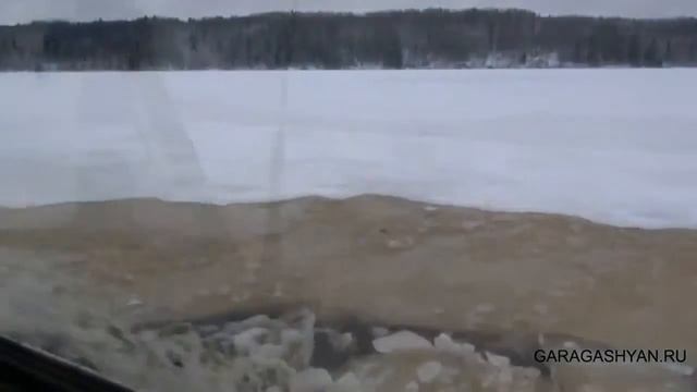 Вездеходы Алексея Гарагашьяна  По тонкому льду