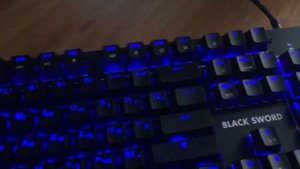 Клавиатура DEXP BLACK SWORD RGB после года использования