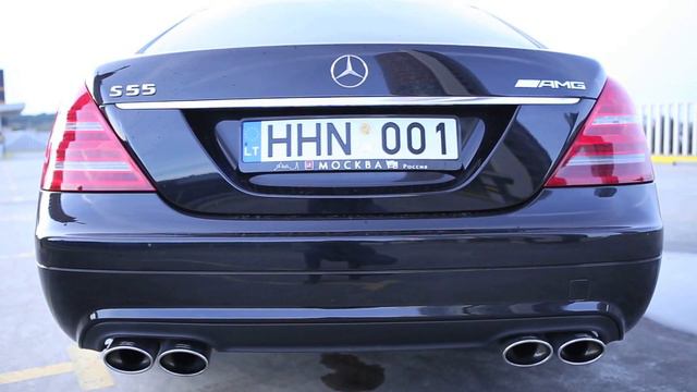 Mercedes-Benz S 55 AMG смотреть онлайн