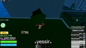 (Blox Fruits) Crazy Shadow Combo for Bounty Hunting