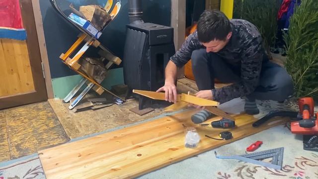 Подставка для ёлки. Как сделать. смотреть онлайн