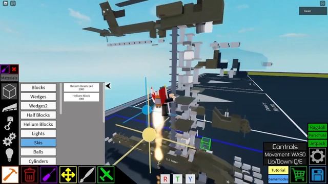 Boeing AH-64 Apache Attack helicopter Tutorial! : Roblox Plane crazy. смотреть онлайн
