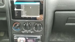 Установка планшета в автомобиль Opel Astra G