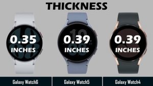 Samsung Galaxy Watch 6 VS Galaxy Watch 5 VS Galaxy Watch 4