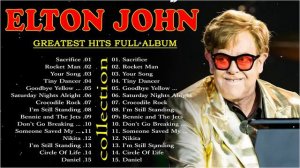 Elton John Greatest Hits Full Album 2024 📀The Best of Elton John 📀 Soft Rock Best Vol.10