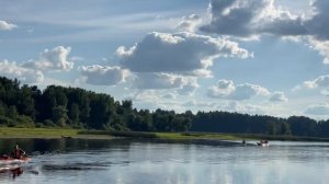 Покатушки на Рузском водохранилище