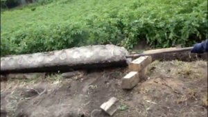 как мы бетонную плиту перемещали...