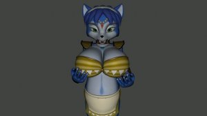 confused krystal breast and belly expansion x264