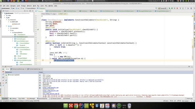 Java EE 66: Bean validation 4: Кастомный валидатор смотреть онлайн