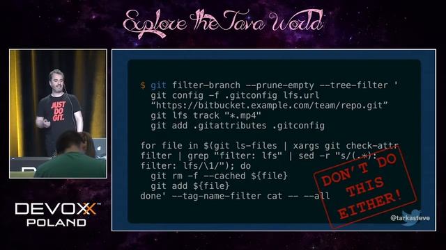 Devoxx Poland 2016 - Steve Smith - Tracking huge files with Git LFS смотреть онлайн