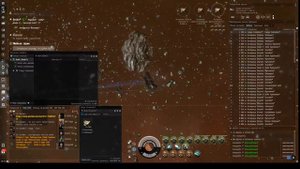 EVE Online - майнинг на альфа аккаунте