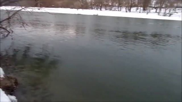 Ловля налима в марте- Ловля на живца-Ловля на реке Сура