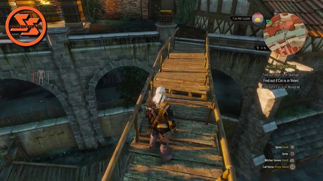 The Witcher 3 Bank of Vivaldi Location in Novigrad смотреть онлайн