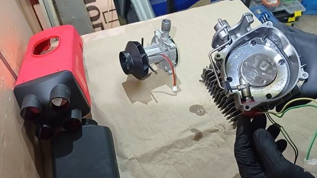 Разборка и осмотр китайской автономки 5кВт
