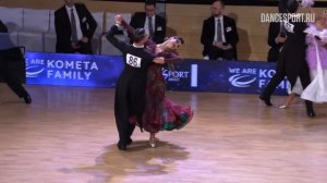 Vladislav Untu - Polina Baryshnikova MDA, Slow Foxtrot | Brno Open 2019 | Semifinal