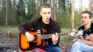 под гитару "Был осенний тёплый вечер" Авторская песня про любовь под гитару