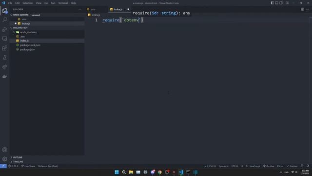How to Make a Discord Bot with Discord.js v13 - Setup and Basics [1]