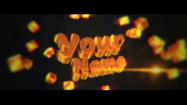 FREE  Gold Sync INTRO TEMPLATE #12 (Готовое 3D интро,скачать интро без текста)