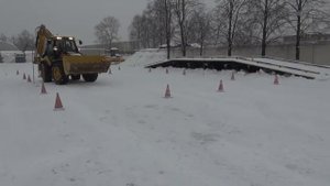 Экзамен на права управления погрузчиком