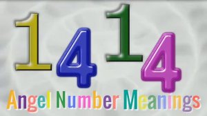 Angel Number 1414 : numerology & meaning