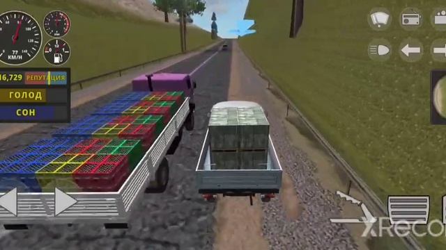 Симулятор Дальнобойщика 3D|Первый взгляд на игру смотреть онлайн